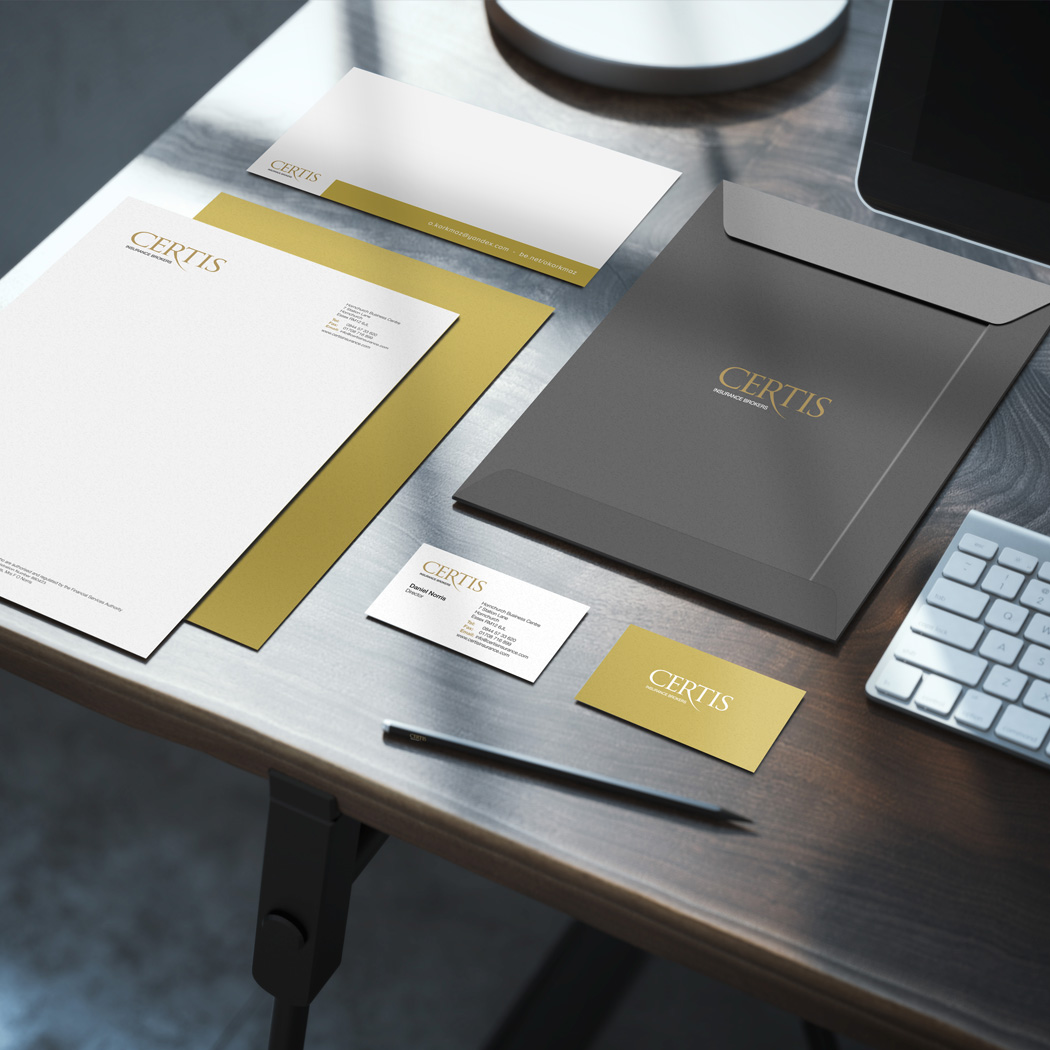 Stationery for Certis Insurance Brokers
