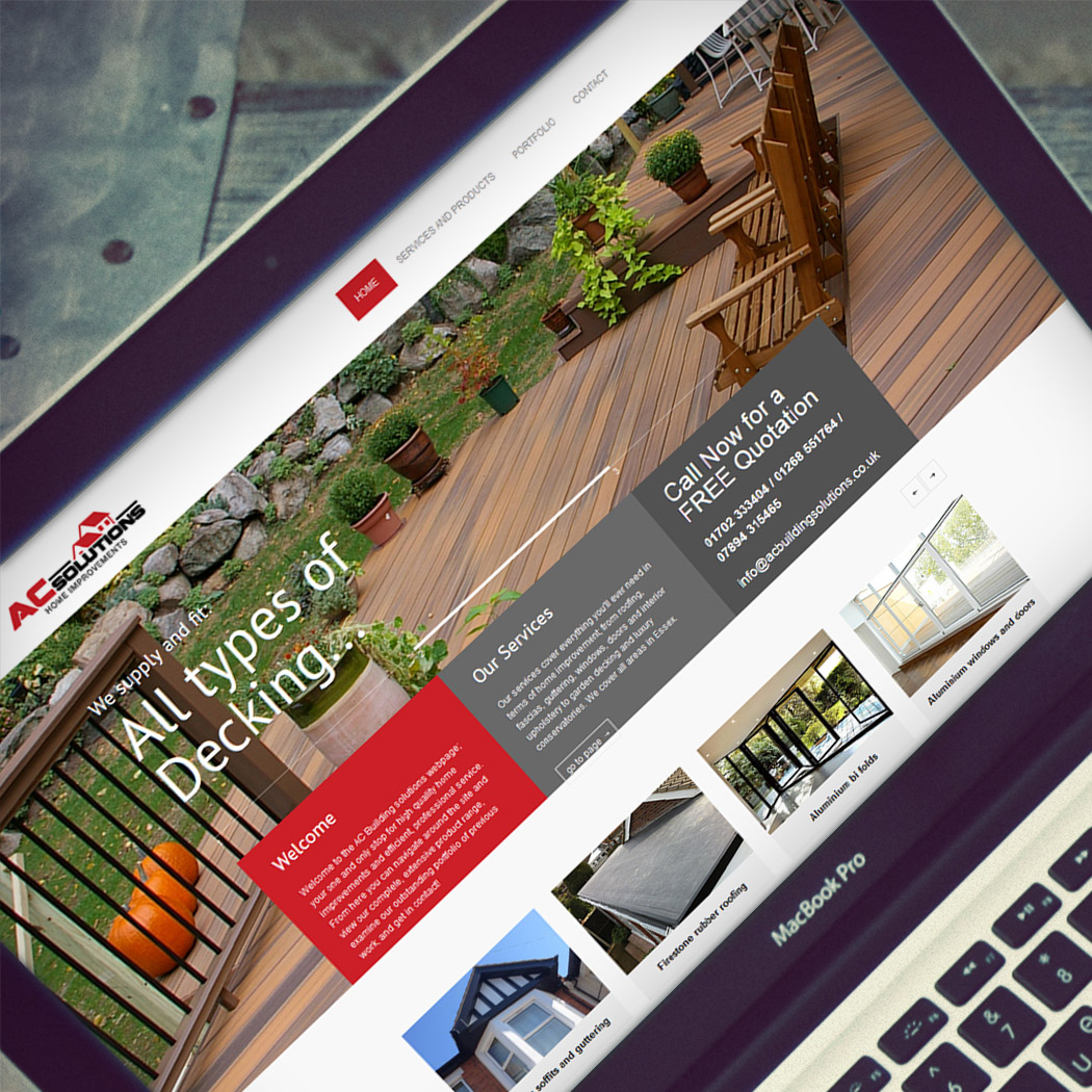 AC Home Solutions Homepage