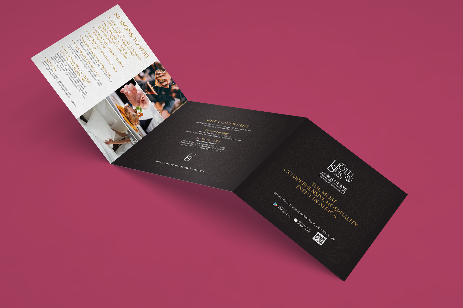 Hotel Show Africa Six Page Brochure